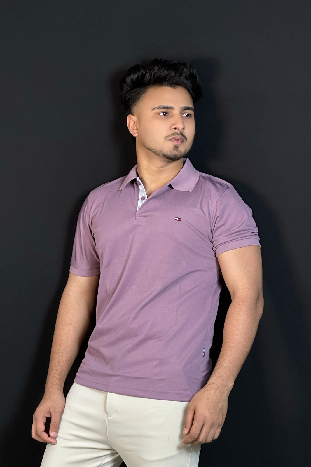 ওনিয়ন কালার পোলো টি-শার্ট-TM